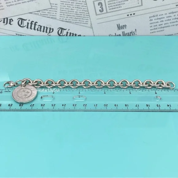 Pittsburgh Steelers x Tiffany & Co. Authentic Custom 7” NFL Football Bracelet 🏈 - Picture 12 of 12